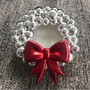 Bath and Body Works Scentportable car air freshener visor clip wreath bow